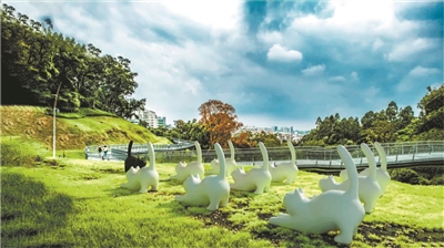 走在云道，看花看展看AR